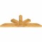 Ekena Millwork Saratoga Rough Sawn Timber Gable Bracket, Western Red Cedar, 72"W x 27"H x 4"D x 6"F, 9/12 Pitch GBW072X27X0406SAR00RWR - alternate 2
